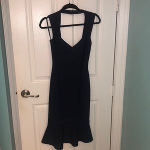 Beautiful Herve Leger Navy Bandage dress. NWT